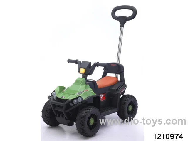 battery operation children car(With push handle，light& music）