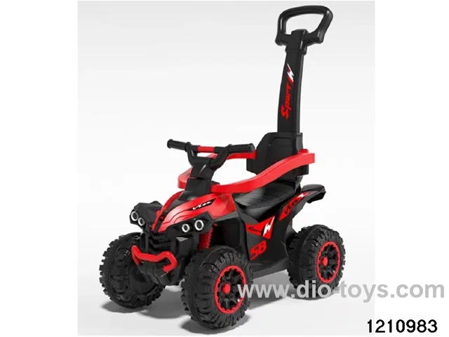 free wheel children car(With push handle,light& music）