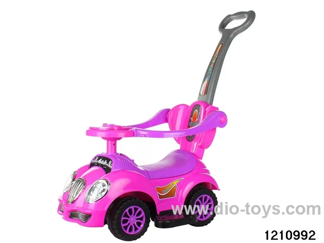 free wheel children car(With push handle,light& music）