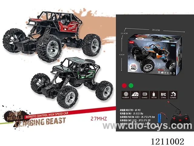 1:16 27MHZ 4ch rc alloy car included battery