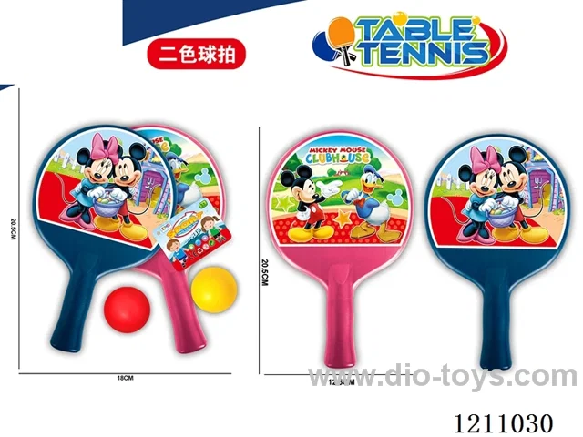 Mickey Table Tennis Set (2 boards *2 balls)