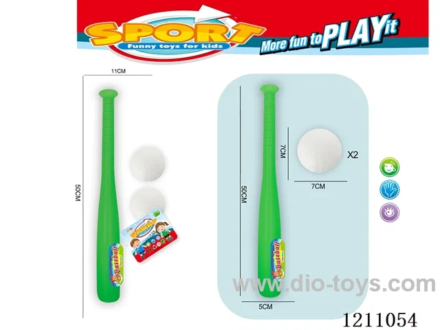 Baseball set (50CM stick *2 ball 7CM)