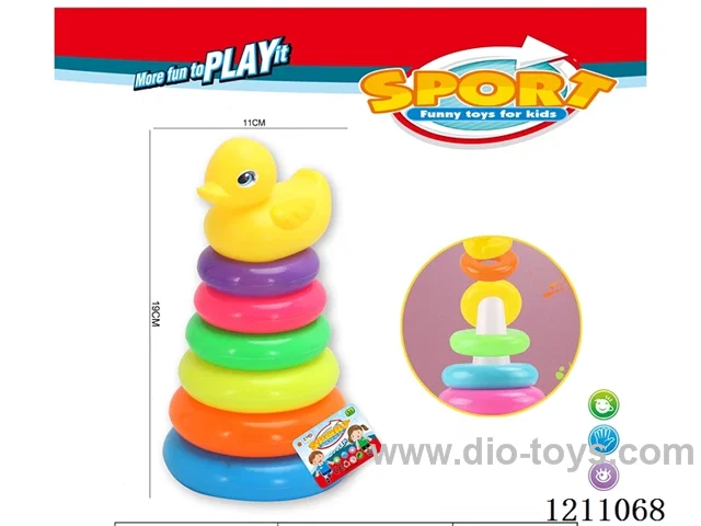 6-layer ring duck set