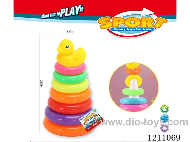 7-layer ring duck set