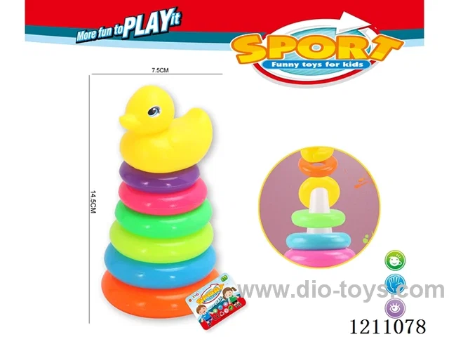 Small 6-layer ring duck set