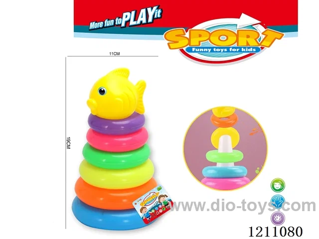 6-layer ring fish set