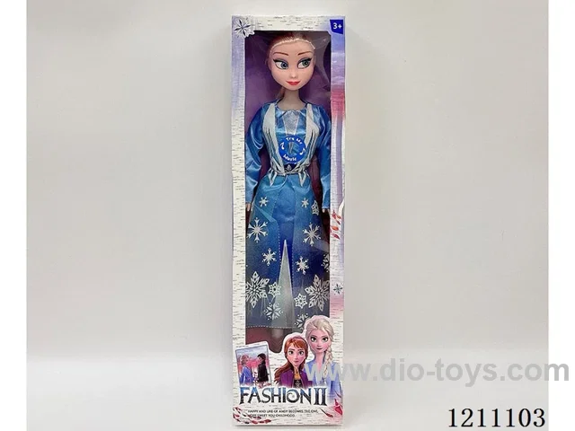 22-inch empty body Barbie with music
