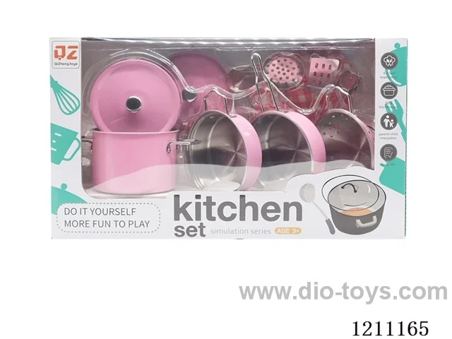 Pink Stainless Steel Cutlery with Gloves