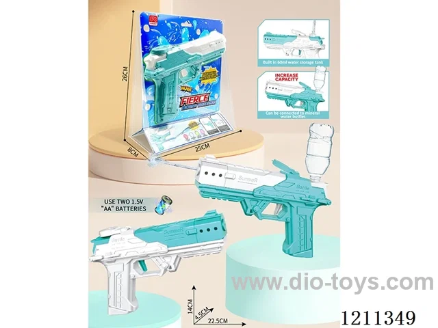 Fully automatic electric water gun (non-rechargeable) (2*AA battery not included)