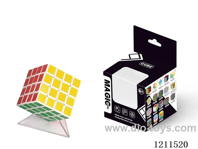 Fourth Order Rubik's Cube w/ Heat Transfer (New Structure)