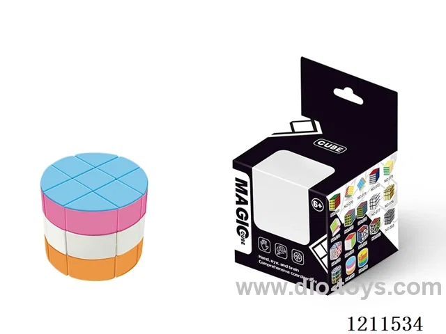 Cylinder Rubik's Cube Solid