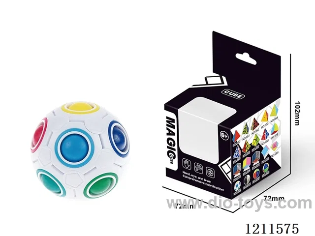 Magic Rainbow Ball White with Bearing
