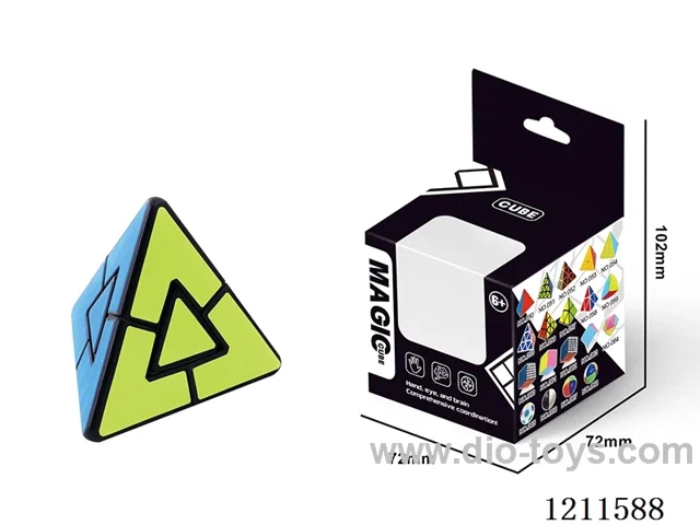 McFly Triangular Rubik's Cube Stickers