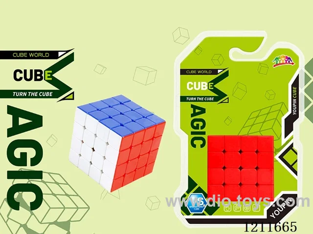 Fourth Order Rubik's Cube Solid Color