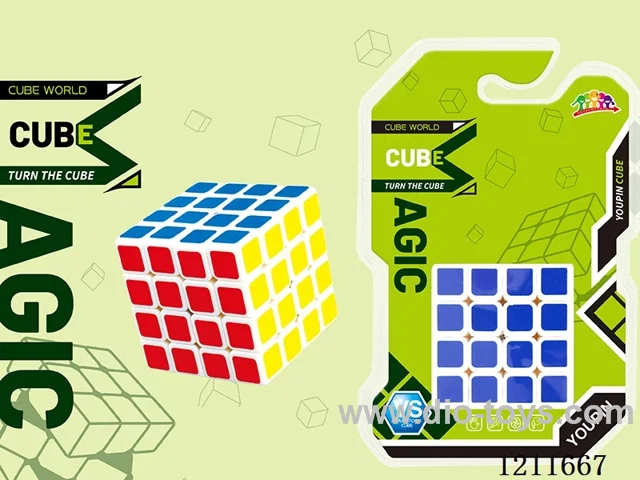 Fourth Order Rubik's Cube Thermal Transfer
