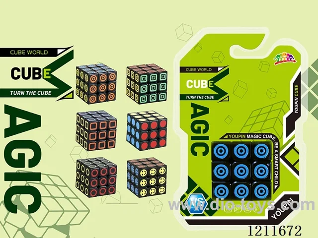 Third Order Rubik's Cube Black