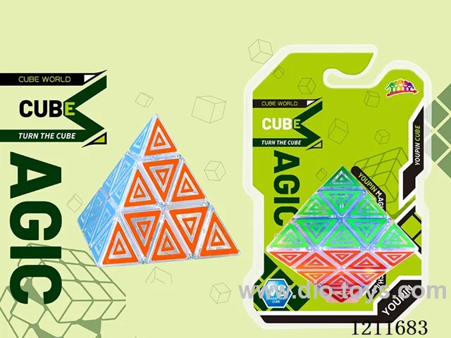 Third order pyramid transparent