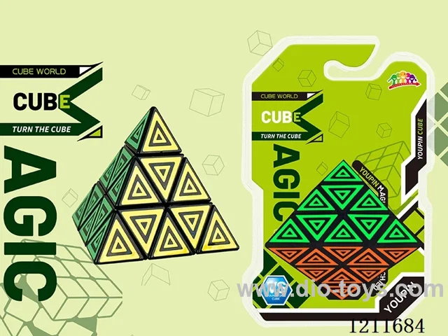 Third order pyramid black
