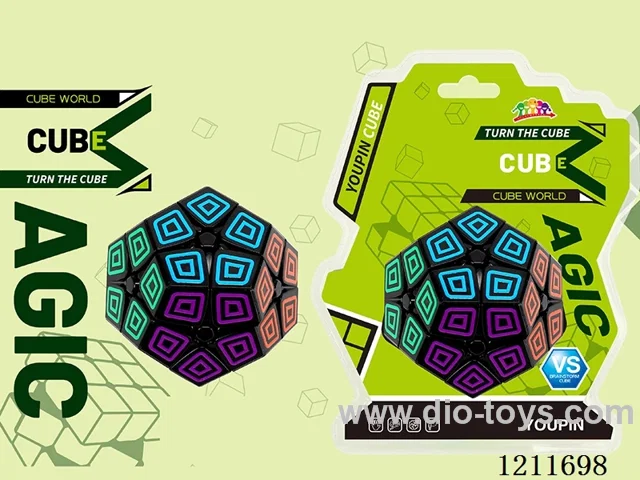 Second Order Pentomino Cube Black