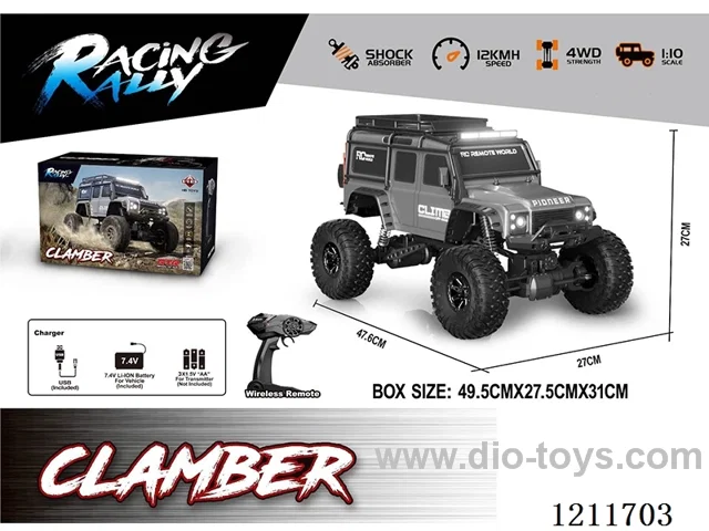 1:10 rc car included battery