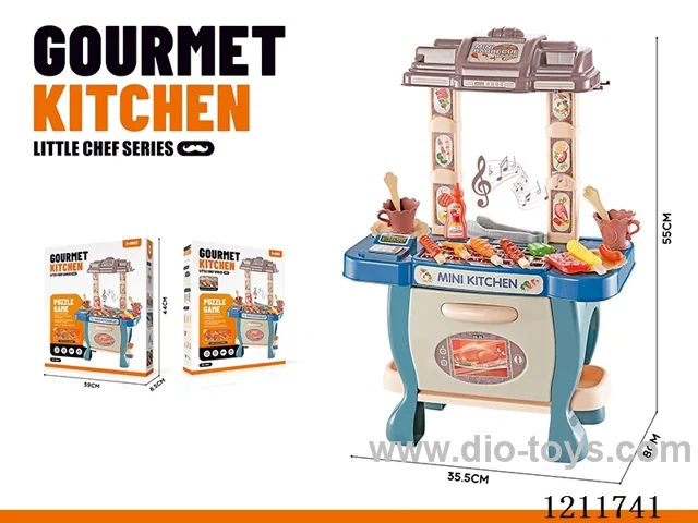 BBQ Kiosk with Lighted Music (2AA not included)