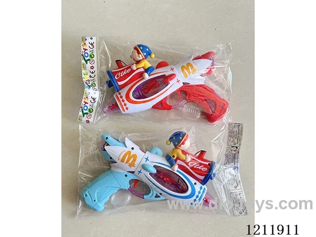 Spray gun with water bottle red and blue mix 3*AA not included