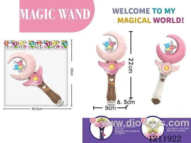 Princess magic wand with light/music
