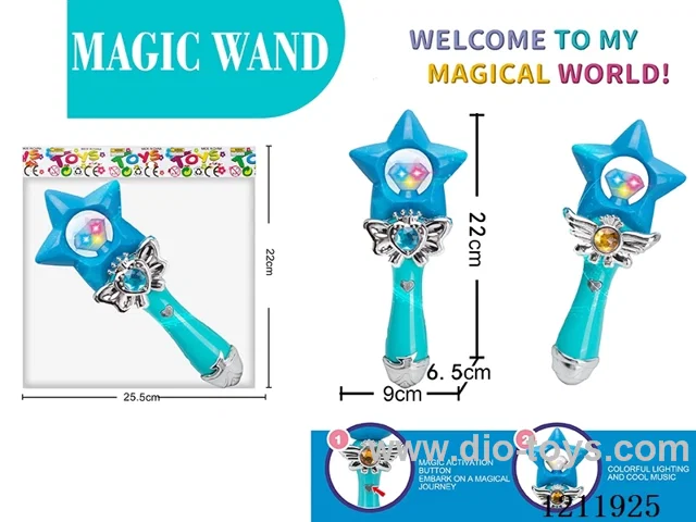 Princess magic wand with light/music