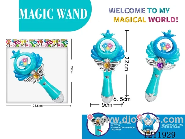 Princess magic wand with light/music