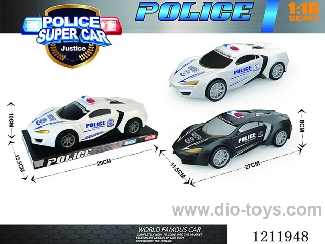 Lycoming Inertia Police Car 1:16
