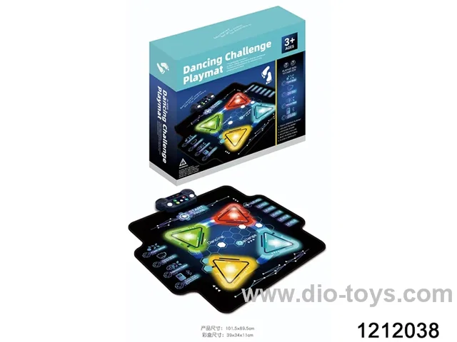 dancing playmat with Bluetooth in color box
