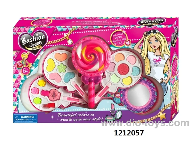 TOYS MAKE-UP TOYS LOLLIPOPS FOUR-LAYER COSMETICS IN WINODW BOX