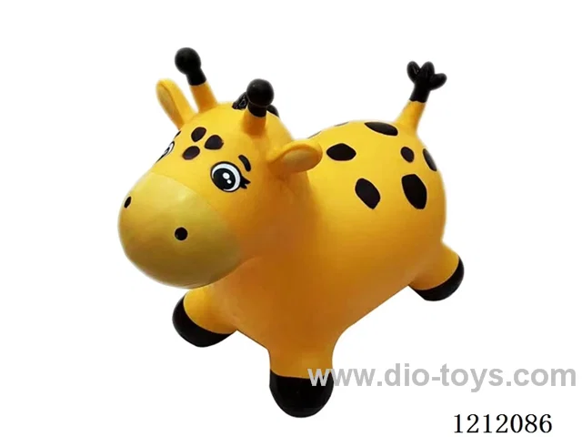 Inflatable painted big mouth deer custom models