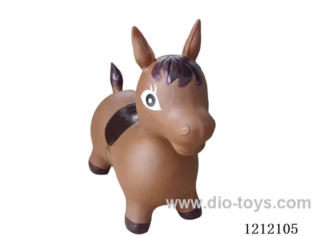 Inflatable painted coffee dragon horse