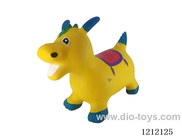 Inflatable painted dragon