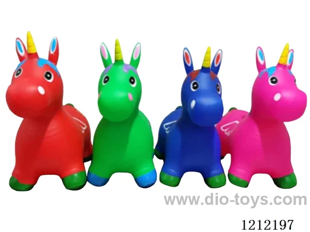 Inflatable oversized animal unicorn horse