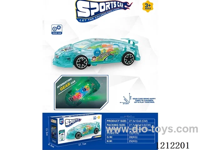 B/O cardan gear Lamborghini sports car W L/M 3*AAA not included.