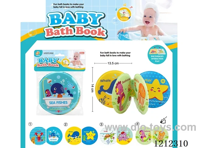 Early Education EVA Bath Book with BB Sound
