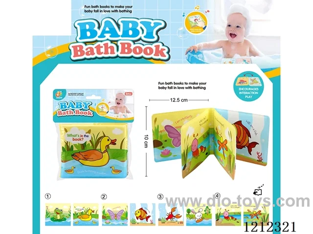 Early Education EVA Bath Book with BB Sound