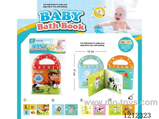 Early Education EVA Bath Book with BB Sound