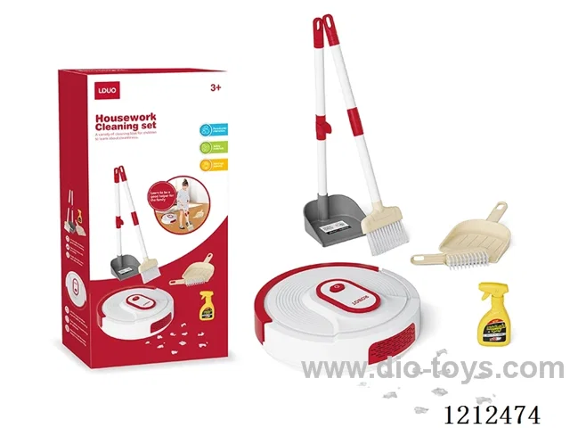 Cleaning set of electric light sweeper (4*AA not included)