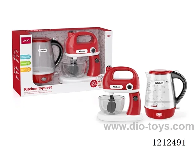 Electric sound and light kettle+mixer (3+2*AA not included)