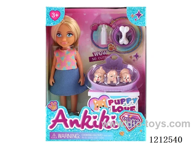 5-inch solid body doll