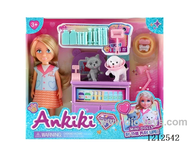 5-inch solid body doll