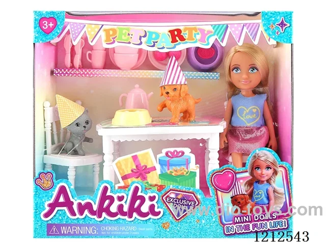 5-inch solid body doll