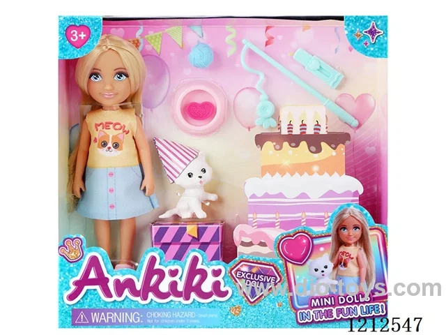 5-inch solid body doll