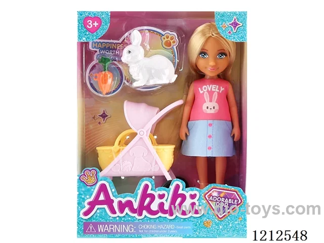 5-inch solid body doll