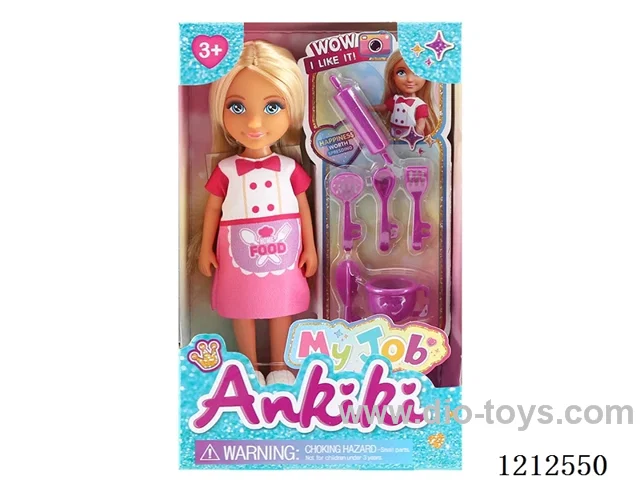 5-inch solid body doll