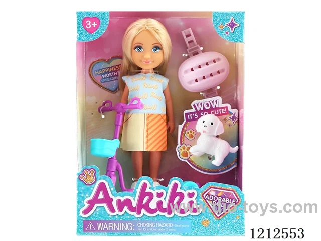 5-inch solid body doll