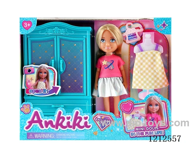 5-inch solid body doll